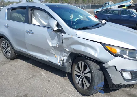 2013 Kia Sportage Ex из США, поврежденный, VIN KNDPCCA27D7449941